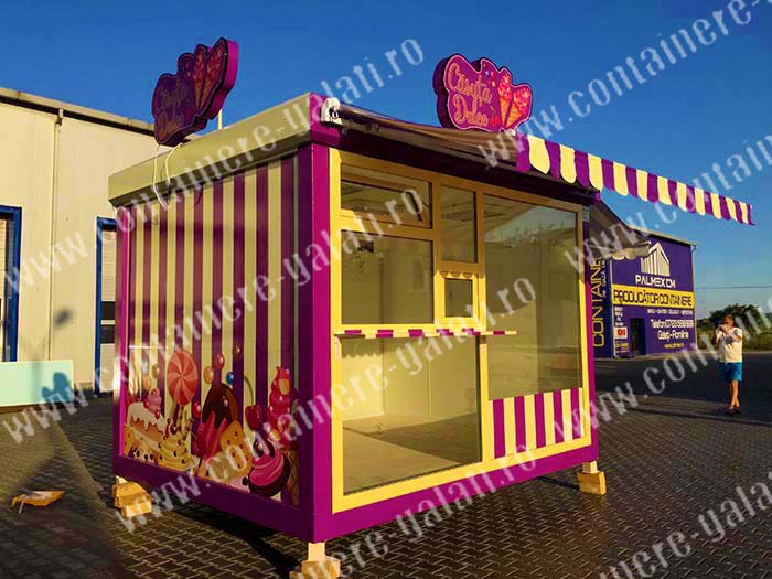 containere magazin cofetarie Bacau